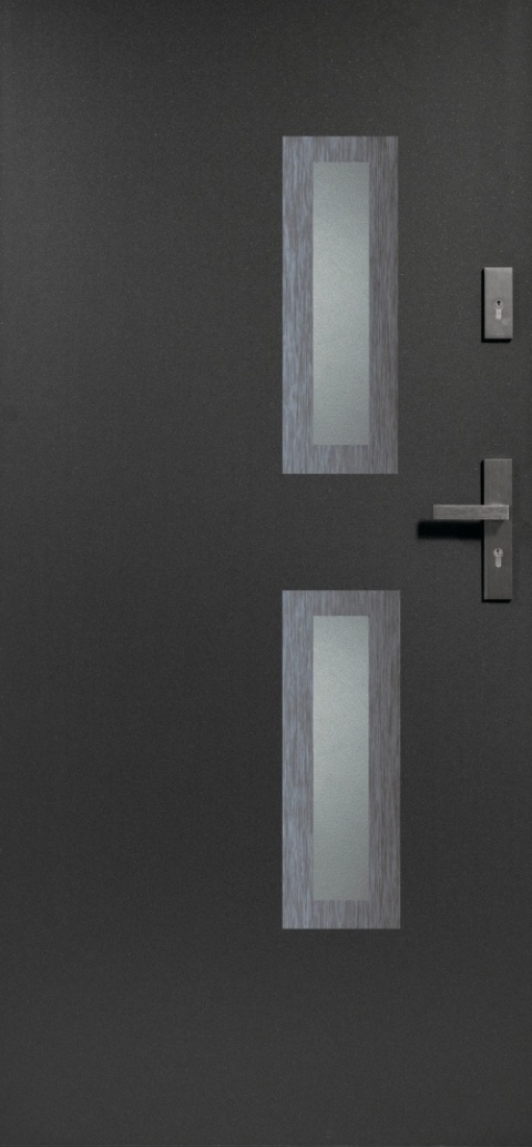 Drzwi Stalowe z Szybą W-7(OPUS)